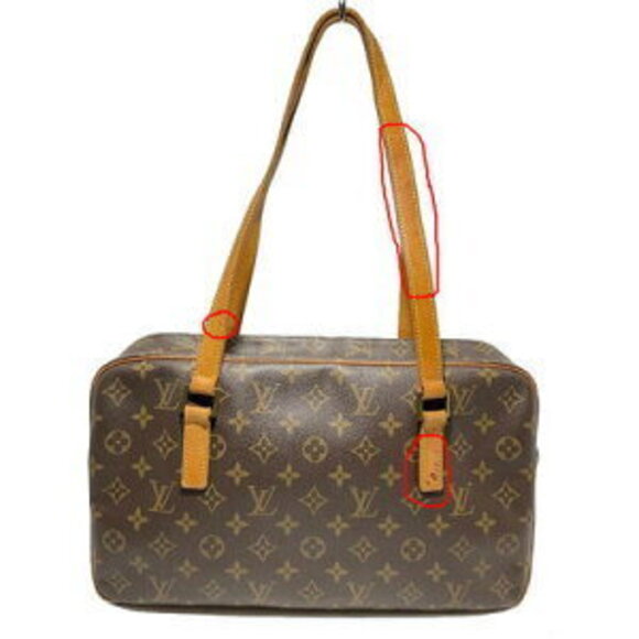Louis Vuitton Cite Shoulder Bag Monogram Brown Beige - Picture 2 of 8